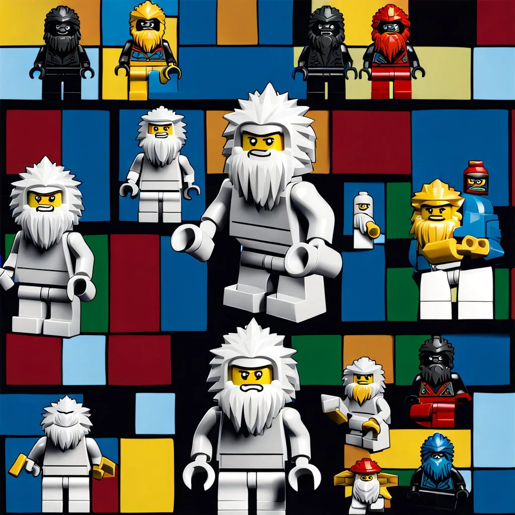 lego minifigure Yeti (2034)