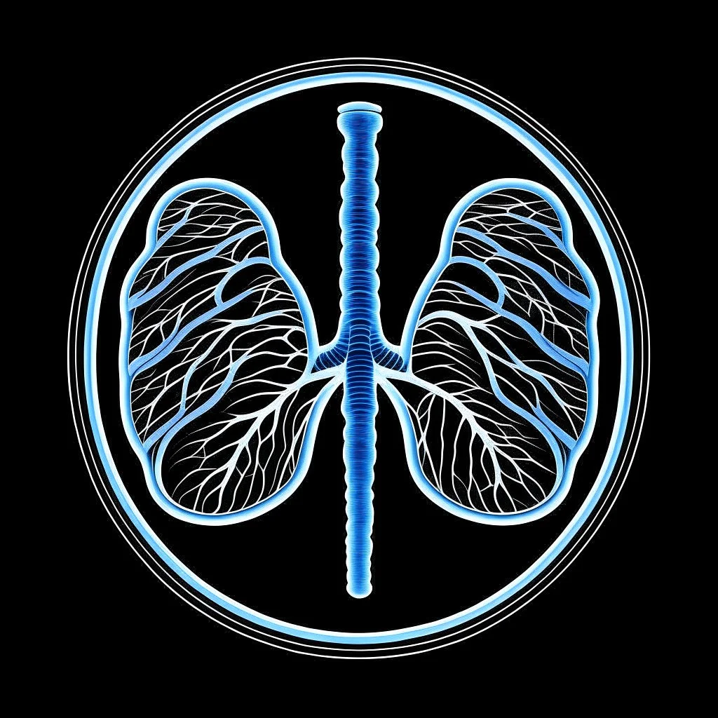 Lungs, Logo, 4k, high resolution