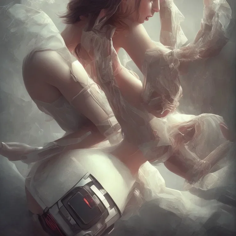 Изогнула гибко спину, и игриво поманя, обняла рукой подушку, словно обняла меня...