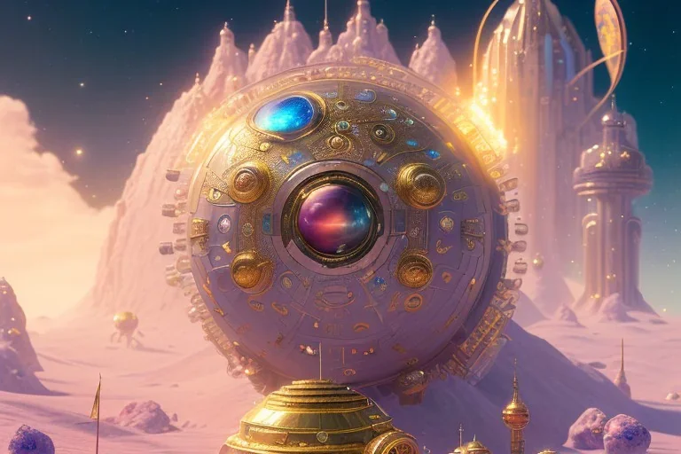  white and gold crystal cosmic and galactic ambiance, full of details, smooth, bright sunshine，soft light atmosphere, light effect，vaporwave colorful, concept art, smooth, extremely sharp detail, finely tuned detail, ultra high definition, 8 k, unreal engine 5, ultra sharp focus