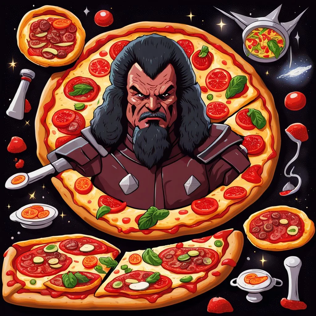 What are the ingredients that Klingons put on their pizza?