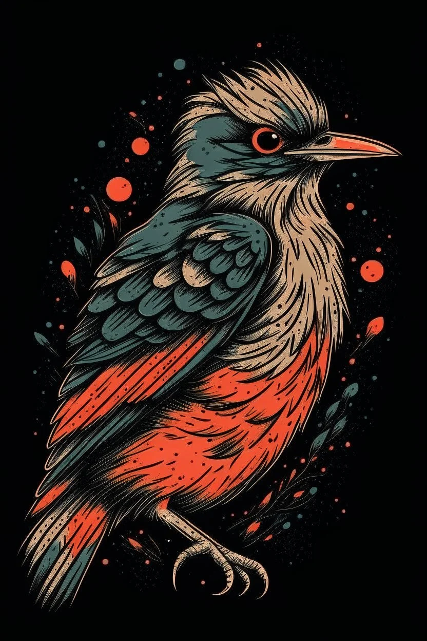 bird for tshirt