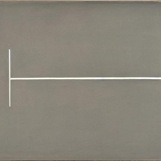  100% modern conceptual art, a geometric abstract minimalist/tonalist fresco painting on plaster surface composed and painted by Giotto and James McNeal Whistler, a visuall pleasing abstract composition of rectangular shapes exploring the variations and spacing relationships of the the "root" rectangles (root 4,5,6...) and focusing upon "dynamic symetry " aesthetic, the fresco painting employs the pallet of colors usually used by James McNeal Whistler, a muted pallett of grays varying in ton