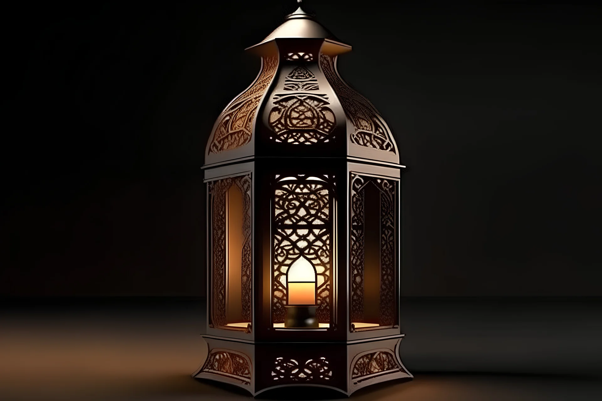 realistic islamic lantern