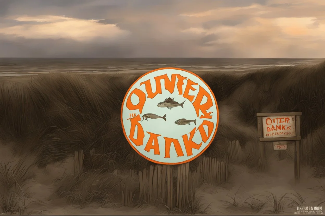 Netflix's Outer banks in the style of: The Walking Dead.