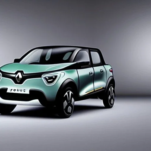 Renault Zoë pick up truck, designer's impression