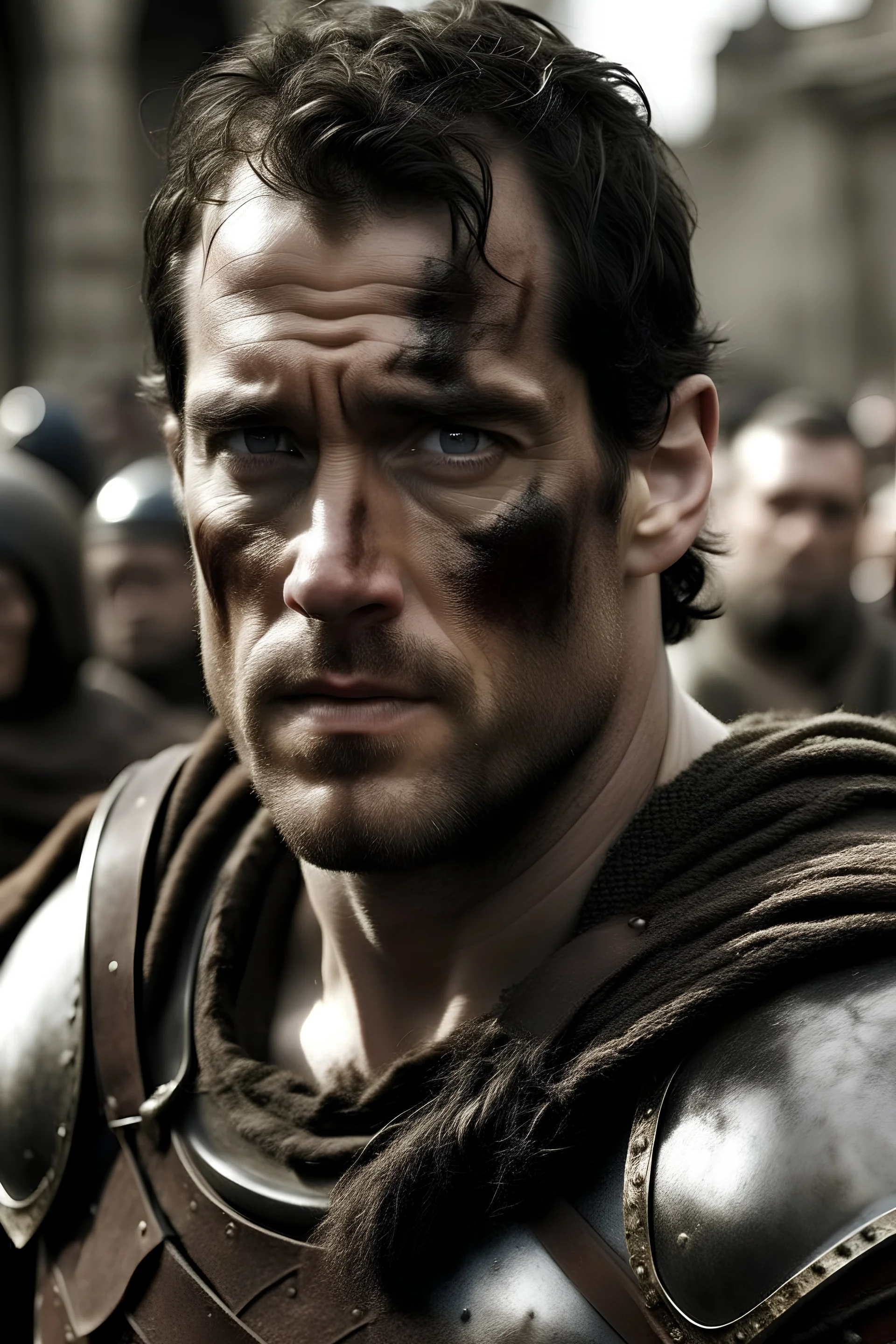 HENRY CAVILL as gladiator