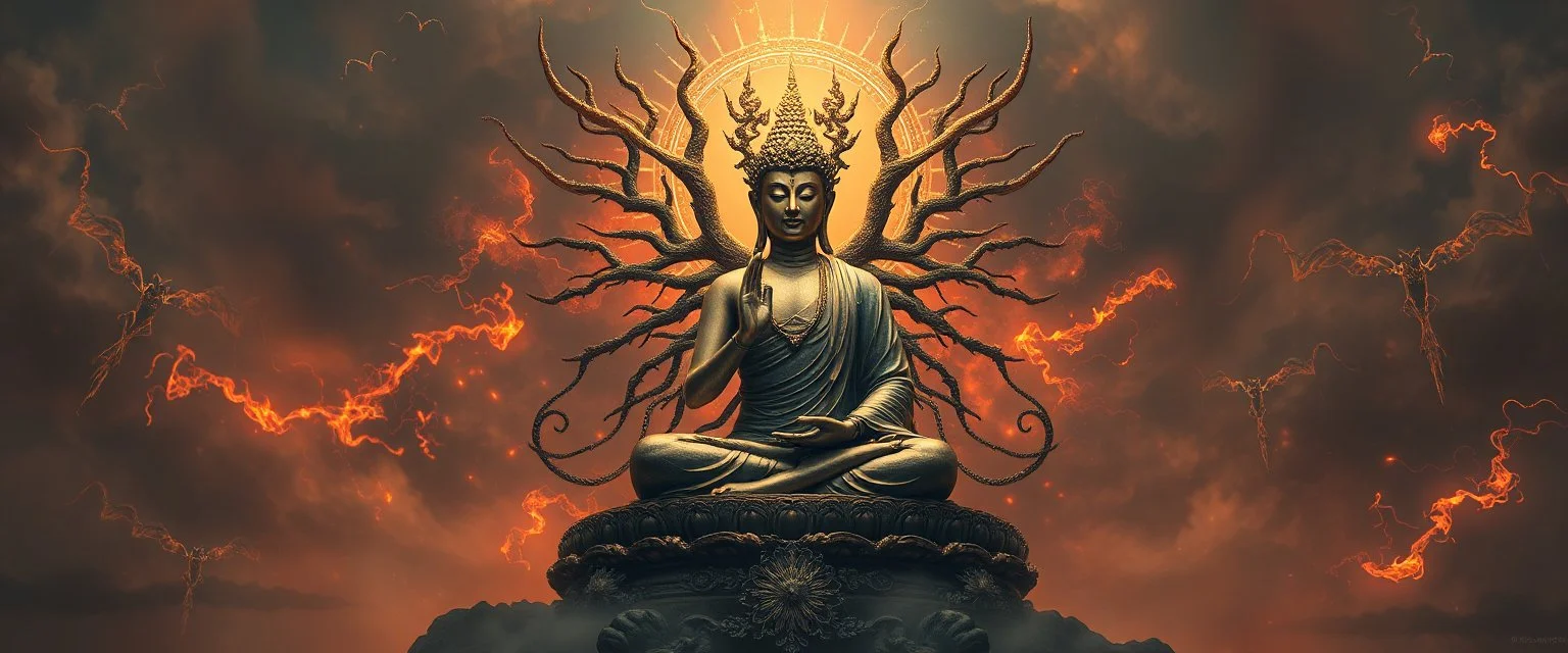 abraxas as a vision of the buddha