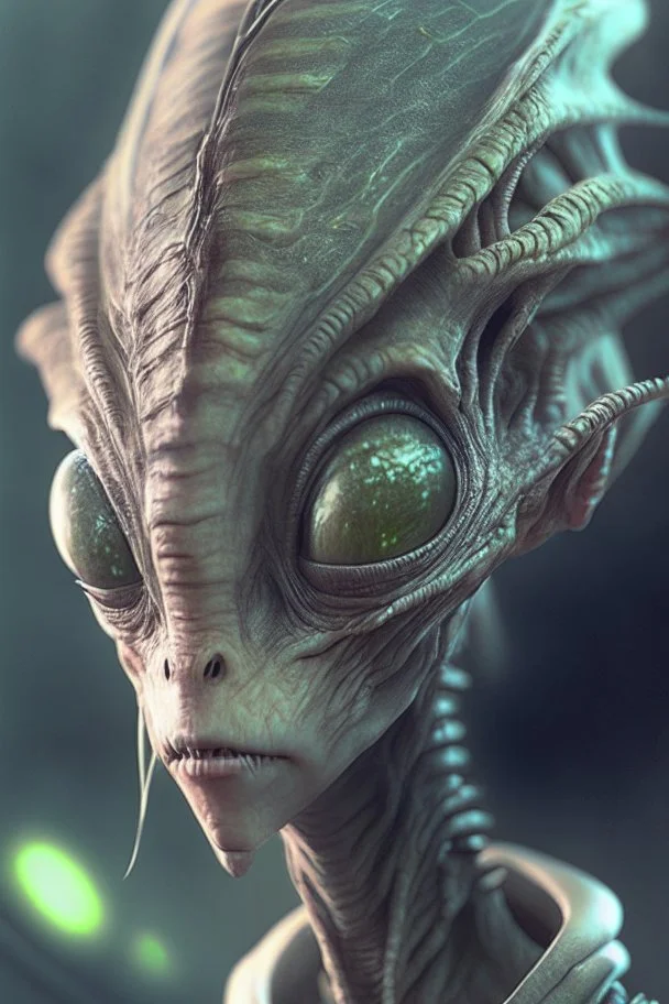 Alien teenager,highly detailed, artstation, sharp focus