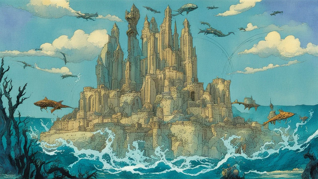 atlantis from the mowie aquaman and seas