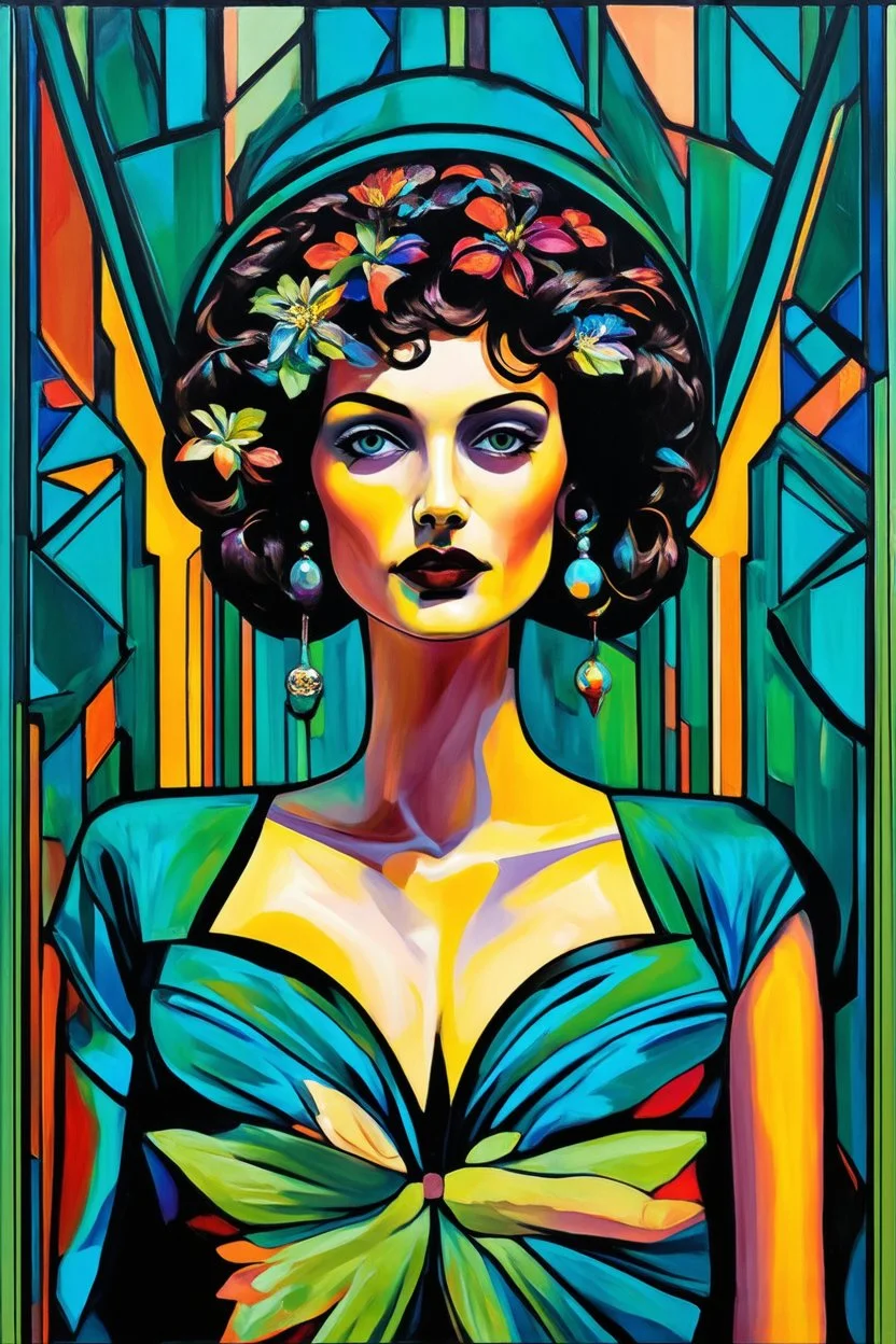 Pure awareness; Lowbrow Art Deco