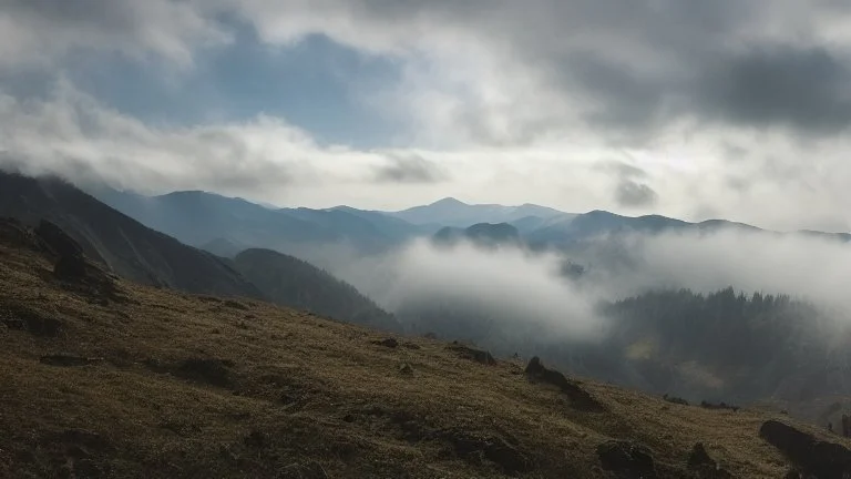 angels over the misty mountains