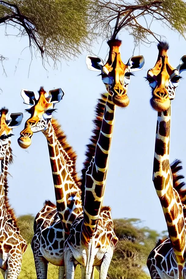 How many giraffes would you say you've killed?