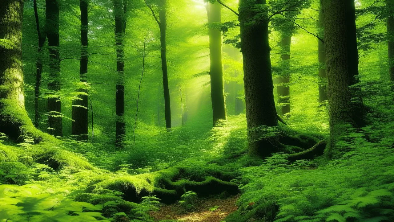 The image used for this article showcases a stunning, vibrant forest that exudes unparalleled natural beauty. The lush, diverse foliage of the towering trees creates a captivating, picturesque scene. This image highlights the extraordinary aesthetic of the forest, underscoring the crucial importance of preserving this enchanting natural haven from deforestation and desertification.