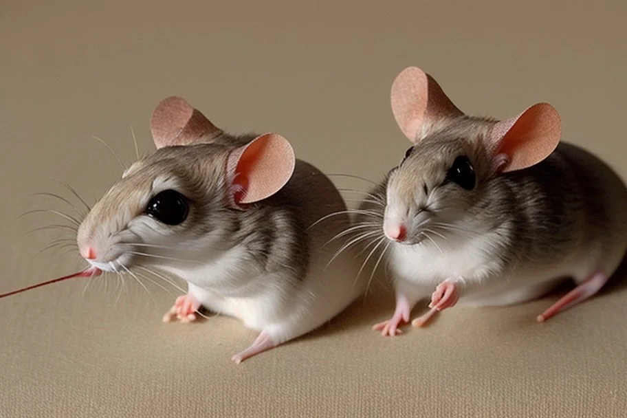 pulp-fiction taxidermy mice