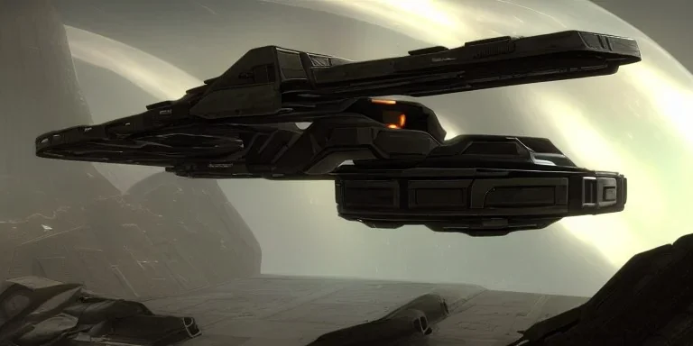 Dropship from Halo Videogame