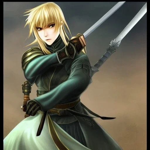 Saber swordsman