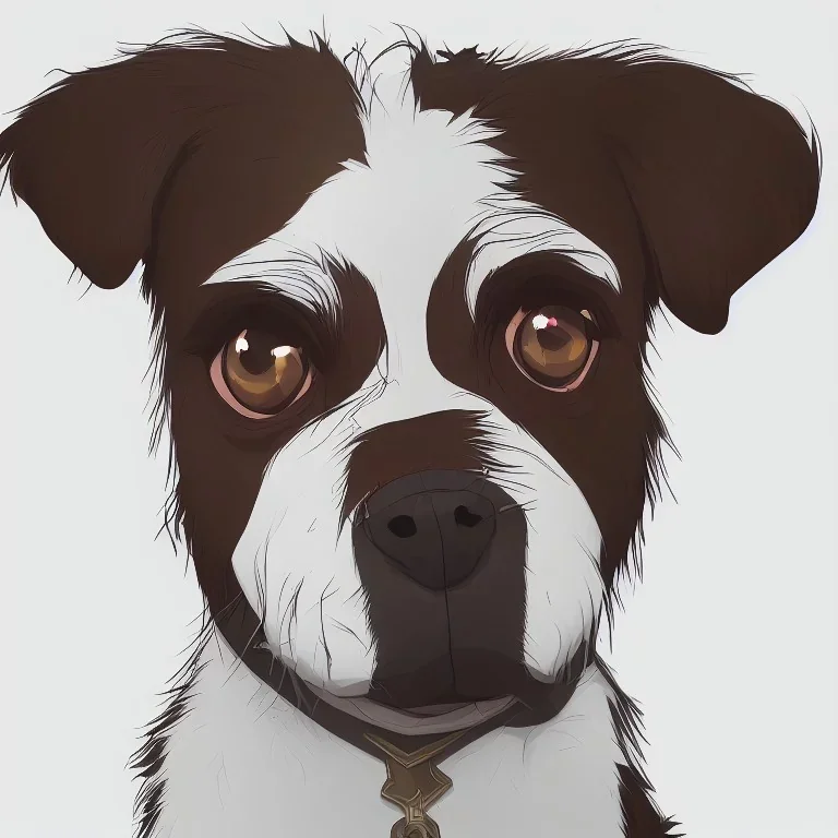 tim burton style dog portrait Christmas