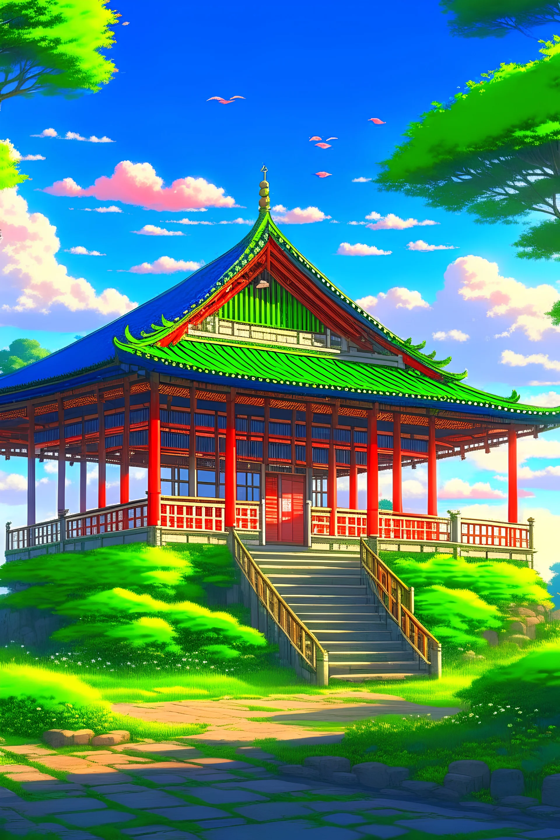 shinto shrine makoto shikai style