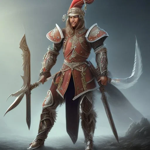 Elf, warrior, armor, detailed, 8k resolution,