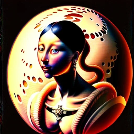 drawing of La Nascita di Venere Diego Velázquez style