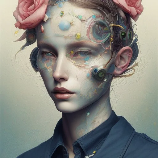 portrait of illussion by james jean