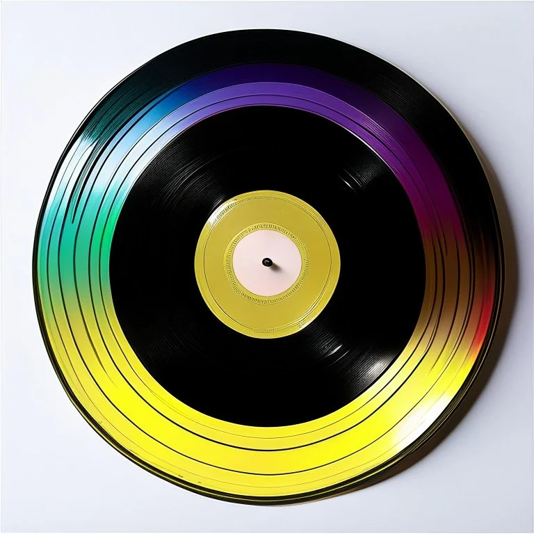 transparent rainbow vinyl