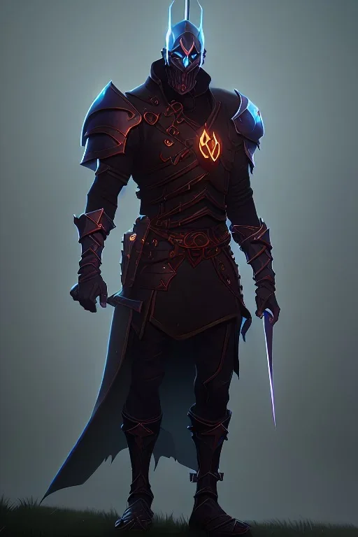 Black knight, fantasy, high detail