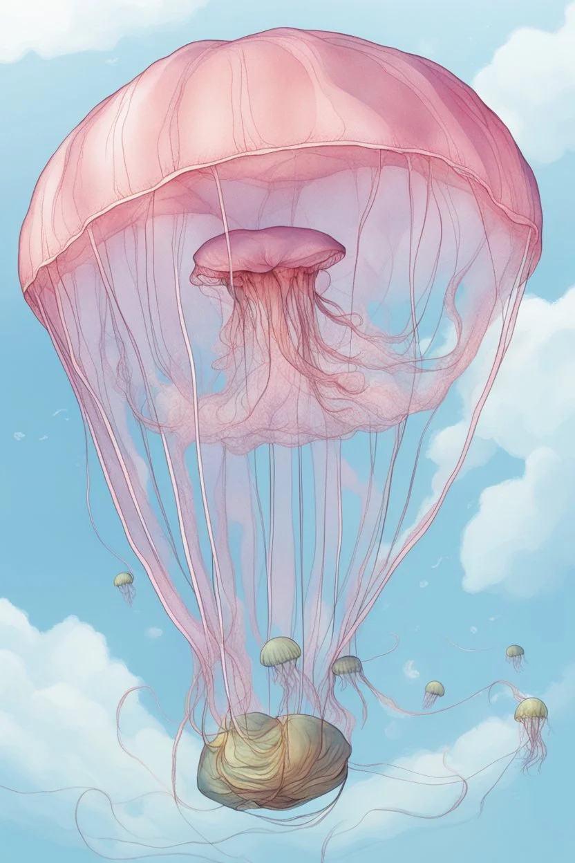 Jellyfish parachute