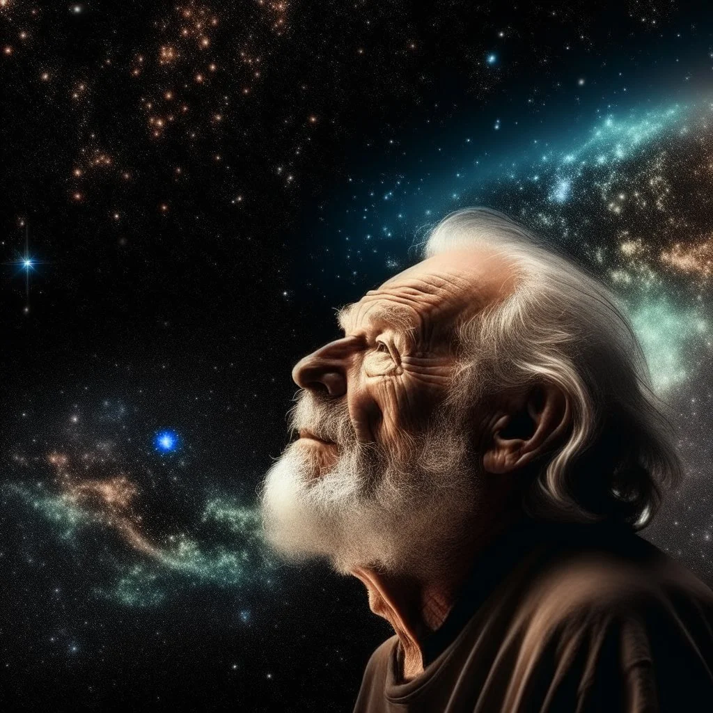 A man who was amazed by the greatness of God and the galaxies