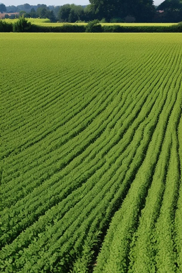 A french crop field