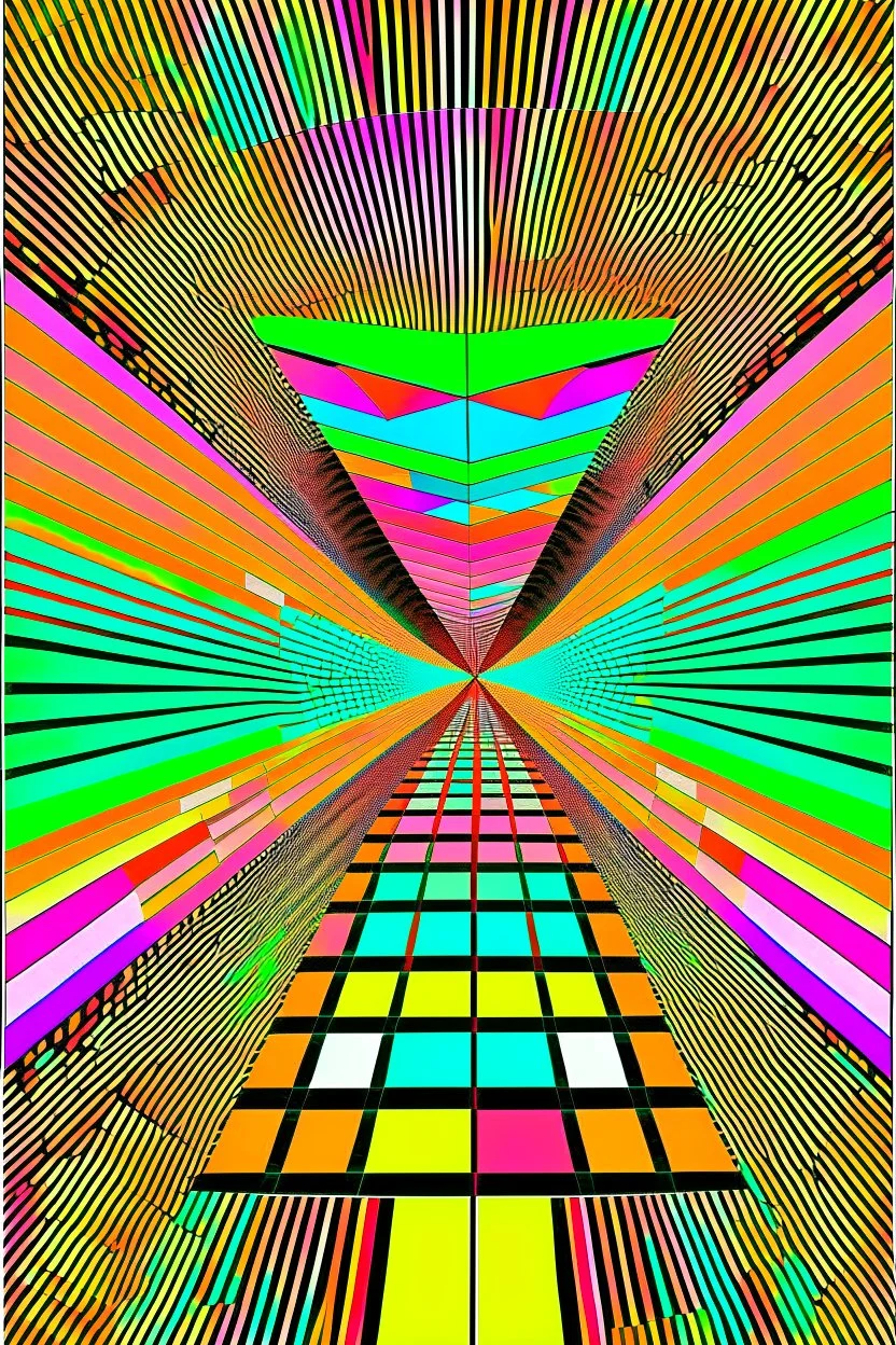 I'm on a damn break, ho!; optical art; digital art; post-internet art; Marina Apollonio