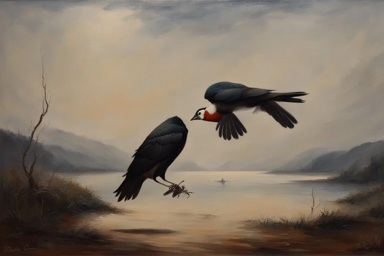 russel crow.19th painting