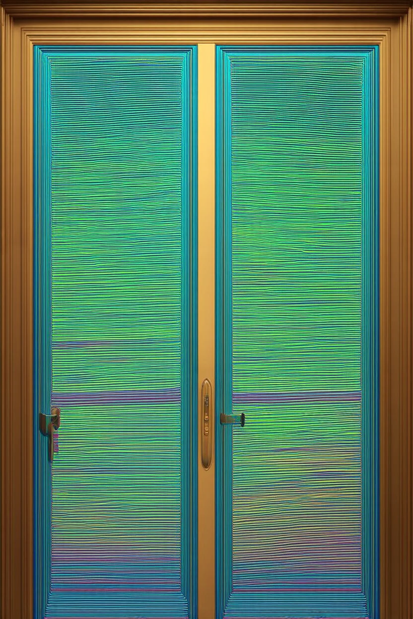 False door; surrealism; optical art