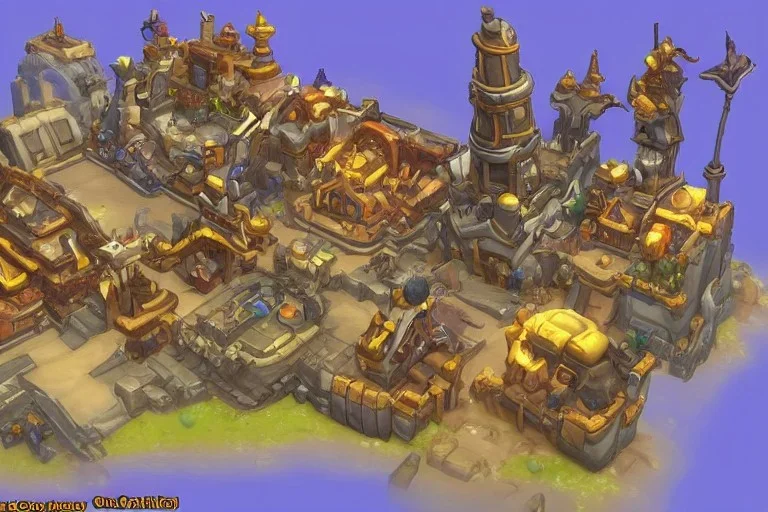 Torchlight 2 architecture gold mine concept in overwatch