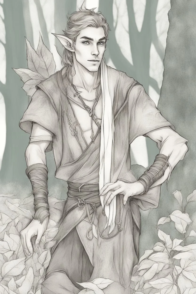 male forest elf