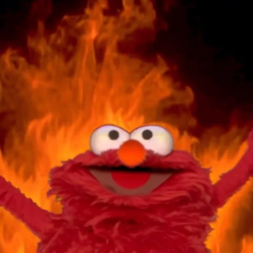 Elmo Fire Meme