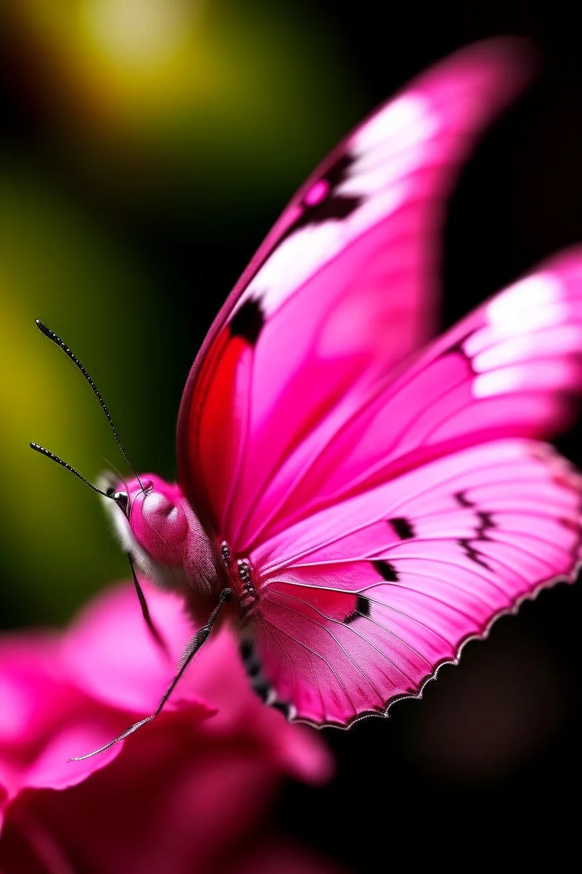 pink butterfly