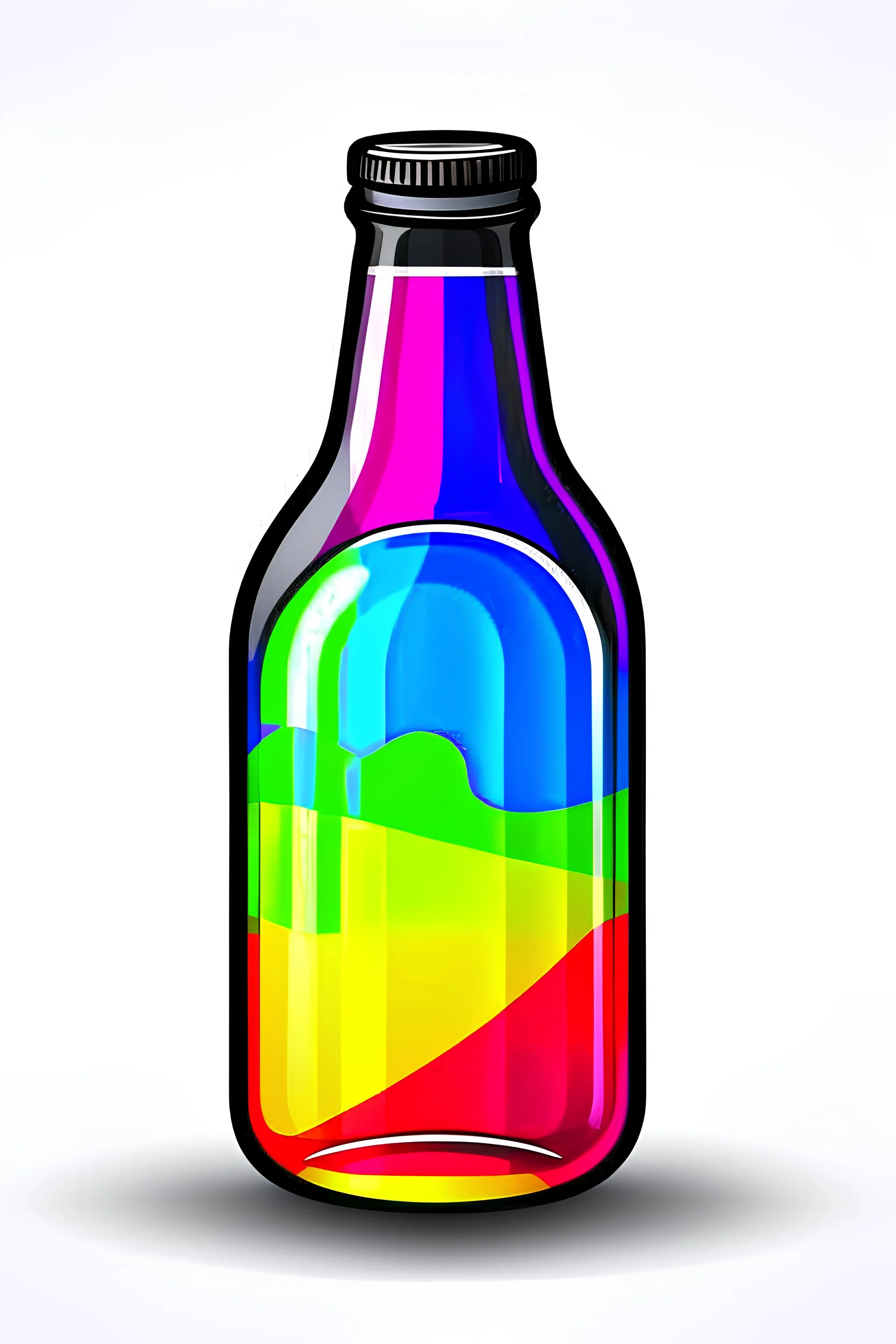 the bottle cover image design.there use to education software logo