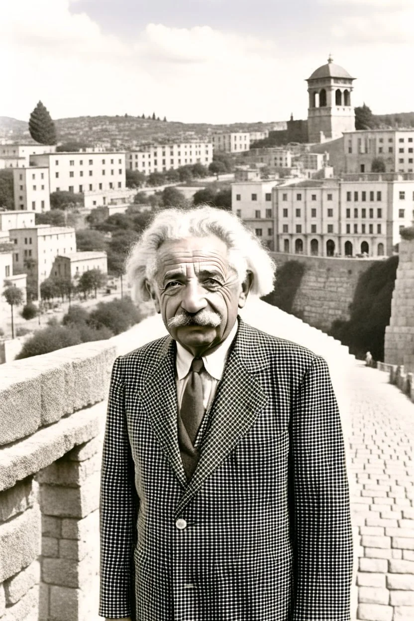 albert einstein in Jerusalem