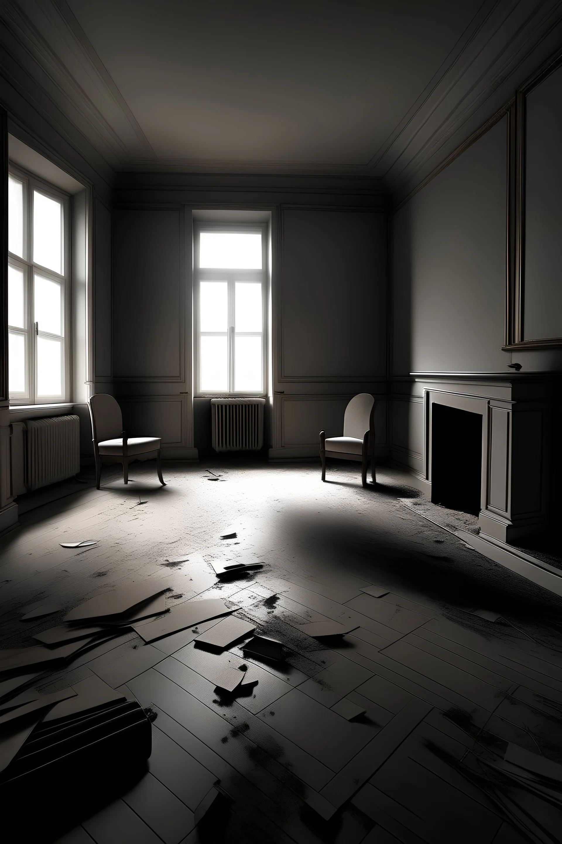 empty room is mentally disturbed