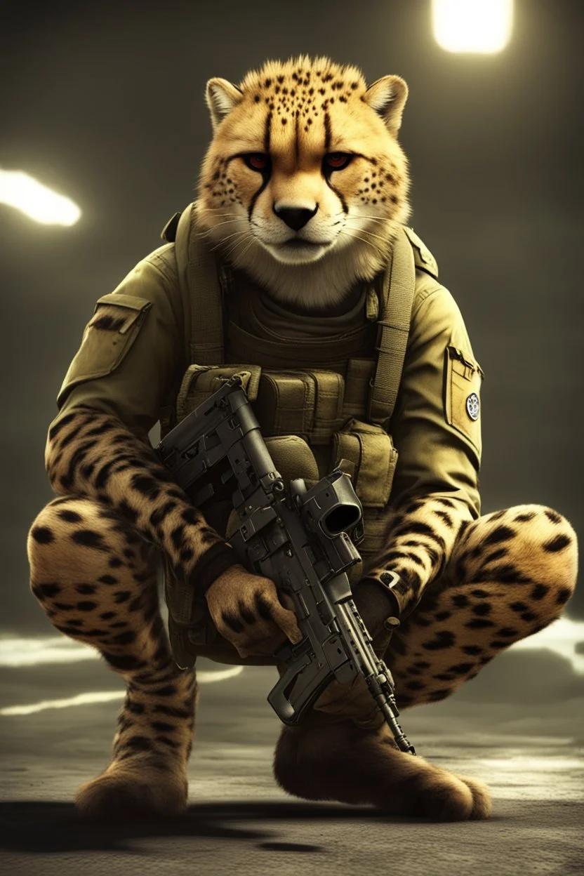 Bf4 russian engineer but it's furry cheetah