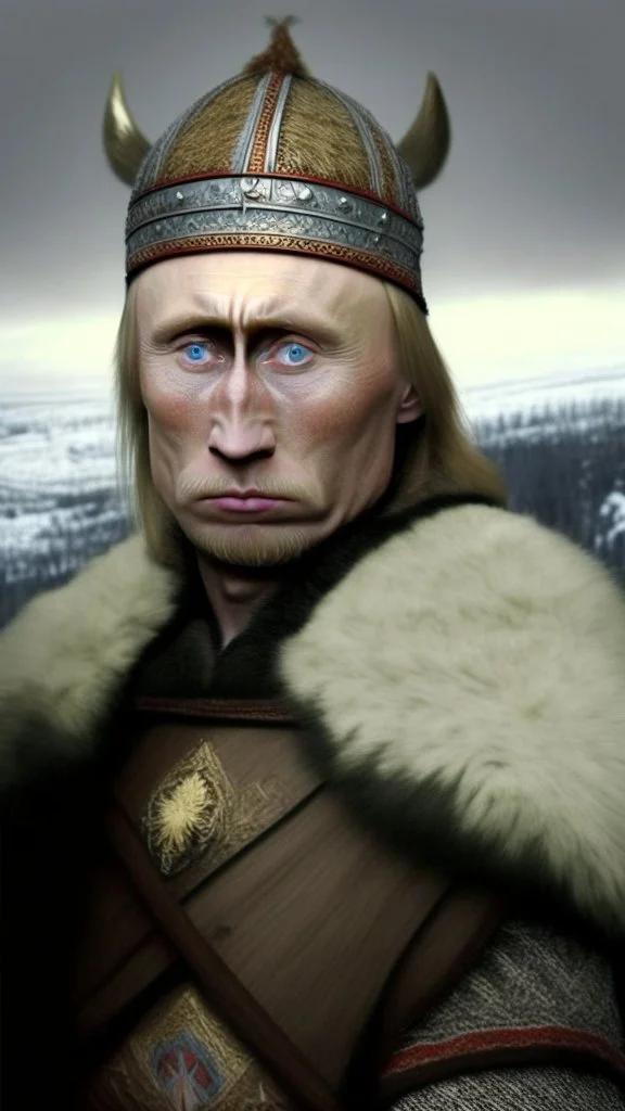 Putin as a Viking