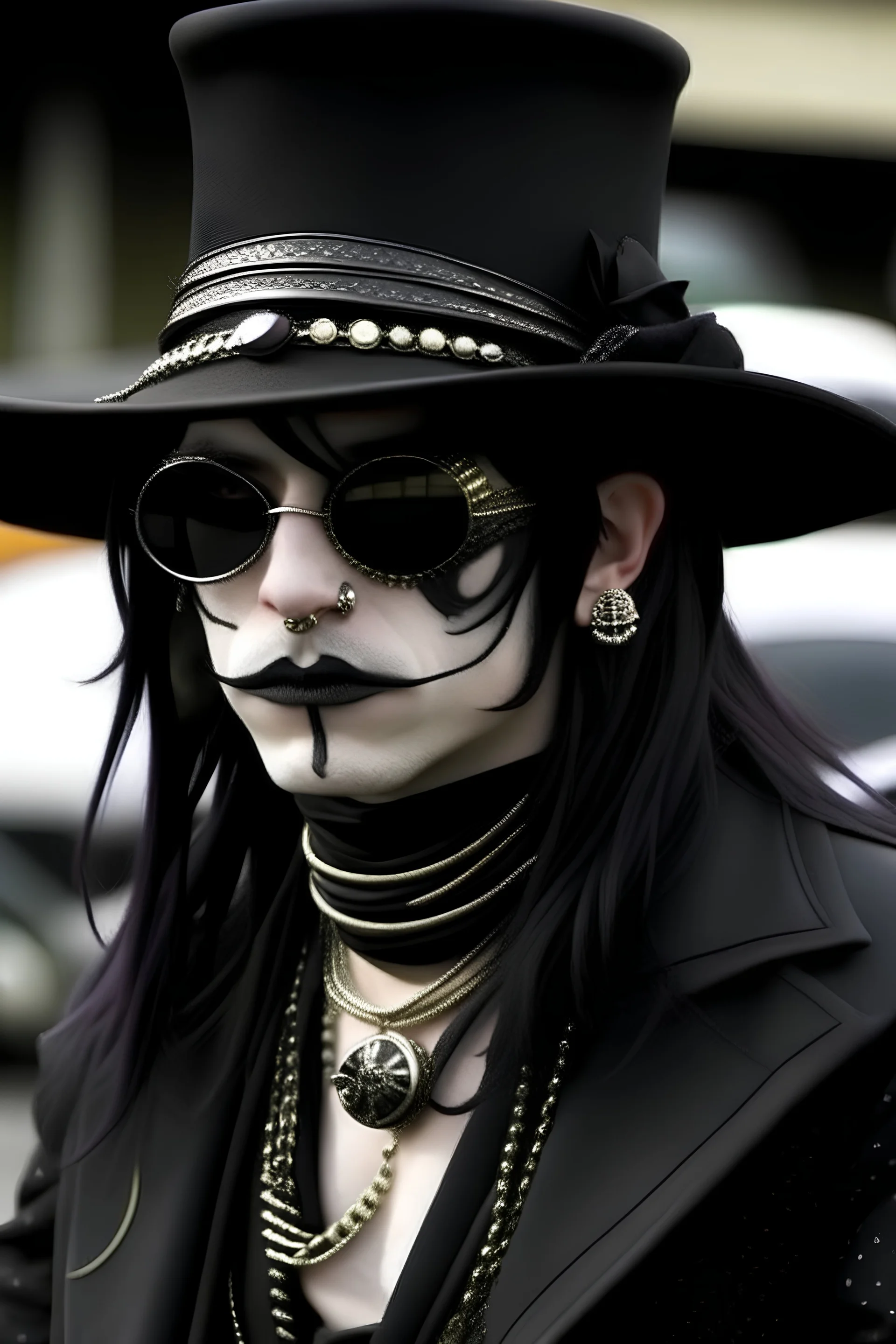 Goth pimp
