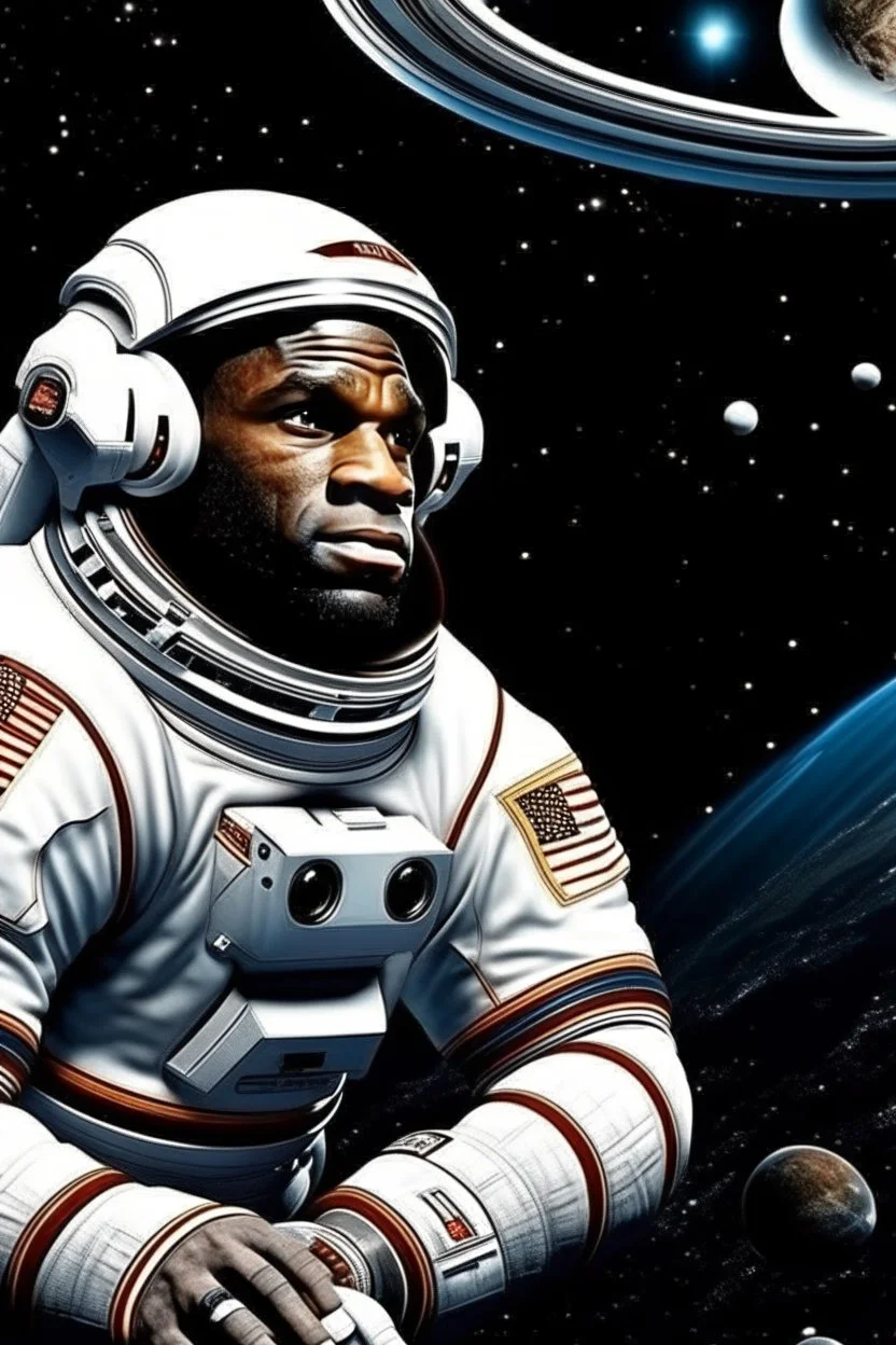 lebron james in space