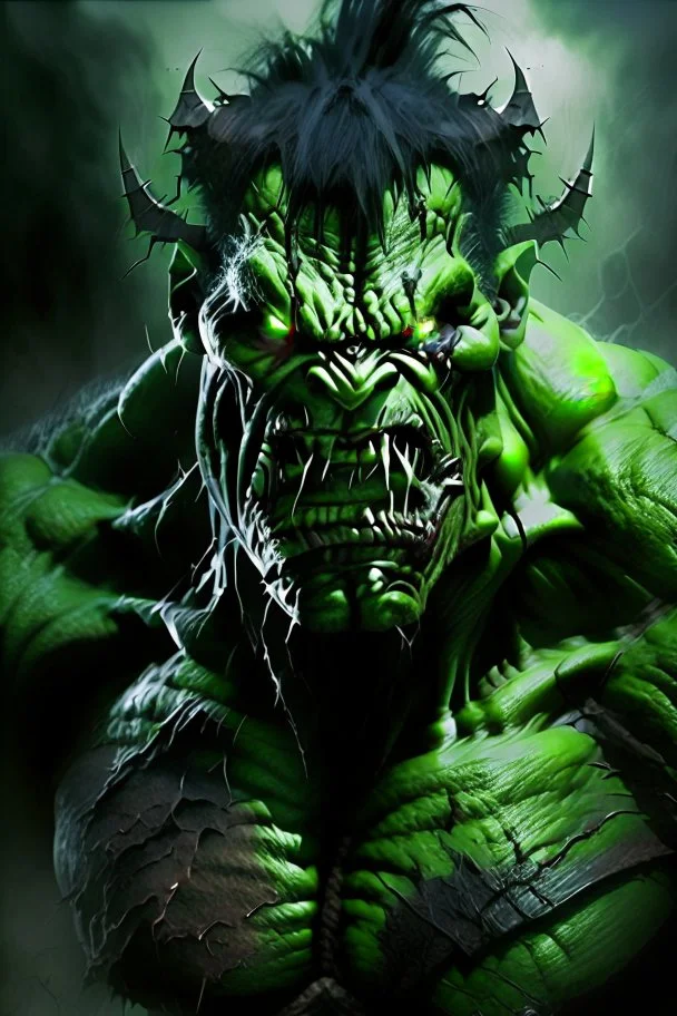 Demon hulk photo real