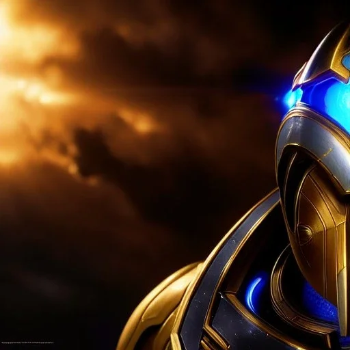 Ultra detailed fullbody Portrait in oil on canvas of Starcraft Protoss Artanis,extremely detailed digital painting,ultrarealistic skin, extremely detailed face, crystal clear eyes, mystical colors ,perfectly centered image, perfect composition, rim light, beautiful lighting,masterpiece ,8k, stunning scene, raytracing, anatomically correct, in the style of Ohrai Noriyoshi and robert e howard and Steve Jung and Wizyakuza and Simon Bisley and uncannyknack.