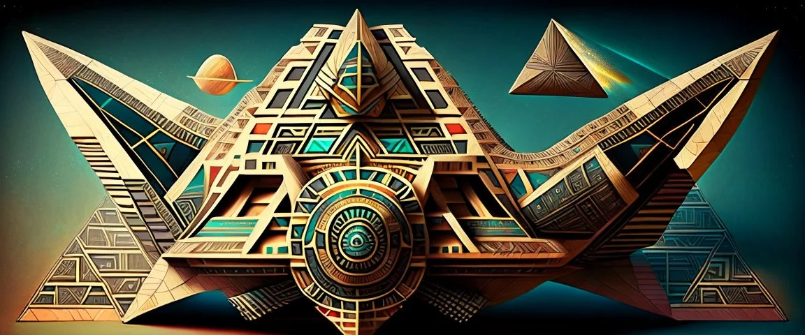 impossible geometry aztec starship