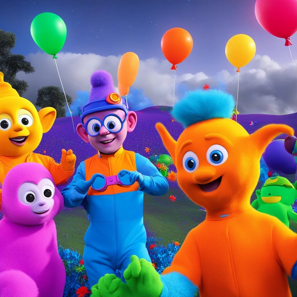 Blippi and Teletubbies do acid parties.