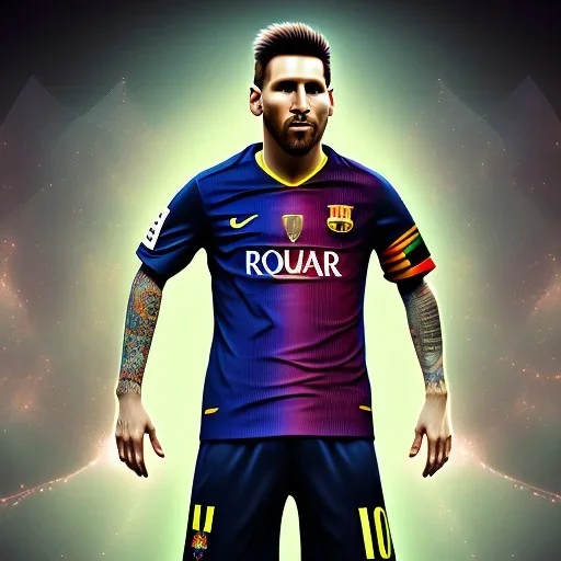 Portrait of king lionel messi, highly detailed, color patterns on wings, soft studio lighting, background 64k